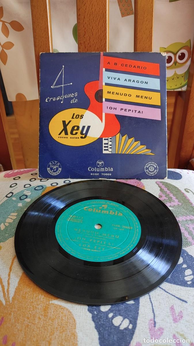 Discos de vinilo: LOS XEY-EP A B CEDARIO +3 - Foto 1