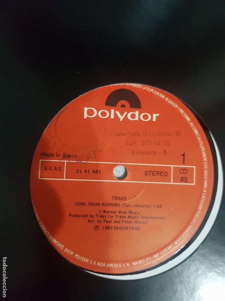 Discos de vinilo: TRAKA,LOGIN TRAIN RUNNING - Foto 1