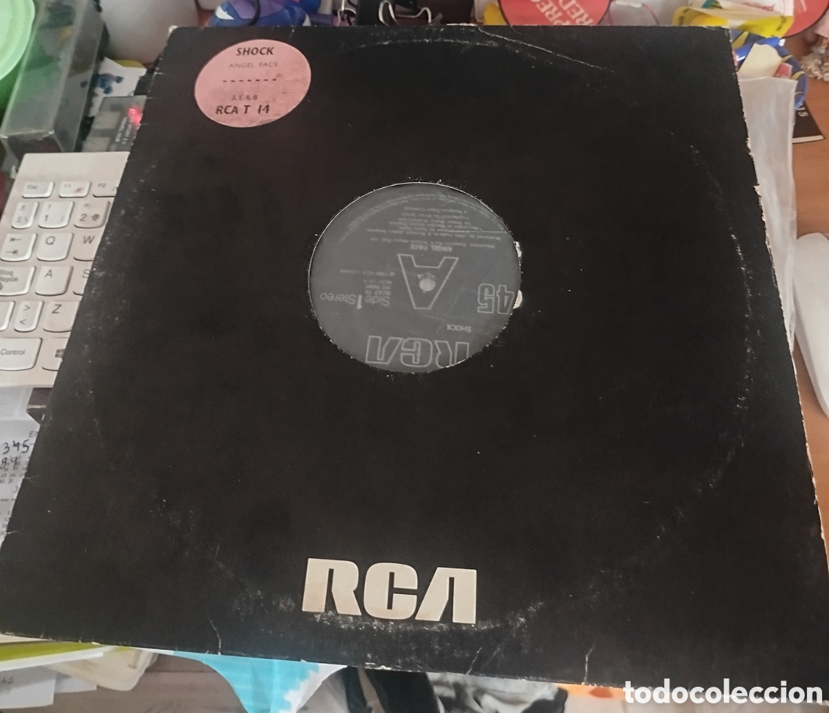 Discos de vinilo: Shock &nbsp;&ndash;&nbsp;Angel Face / R.E.R.B - Foto 2