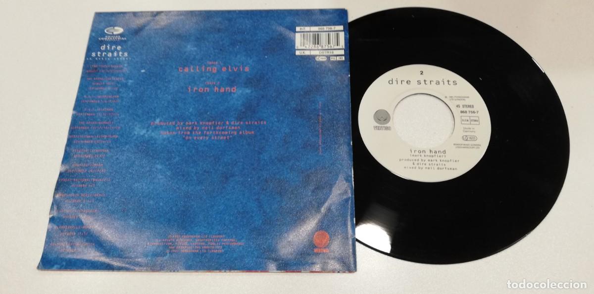 Discos de vinilo: SCO97-Dire Straits - Calling Elvis (7&rdquo;, Single) - Foto 2