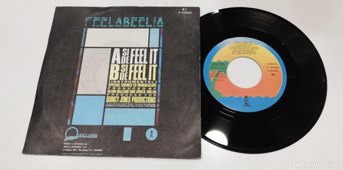 Discos de vinilo: SCO98-Feelabeelia - Feel It (7&rdquo;, Single) - Foto 2