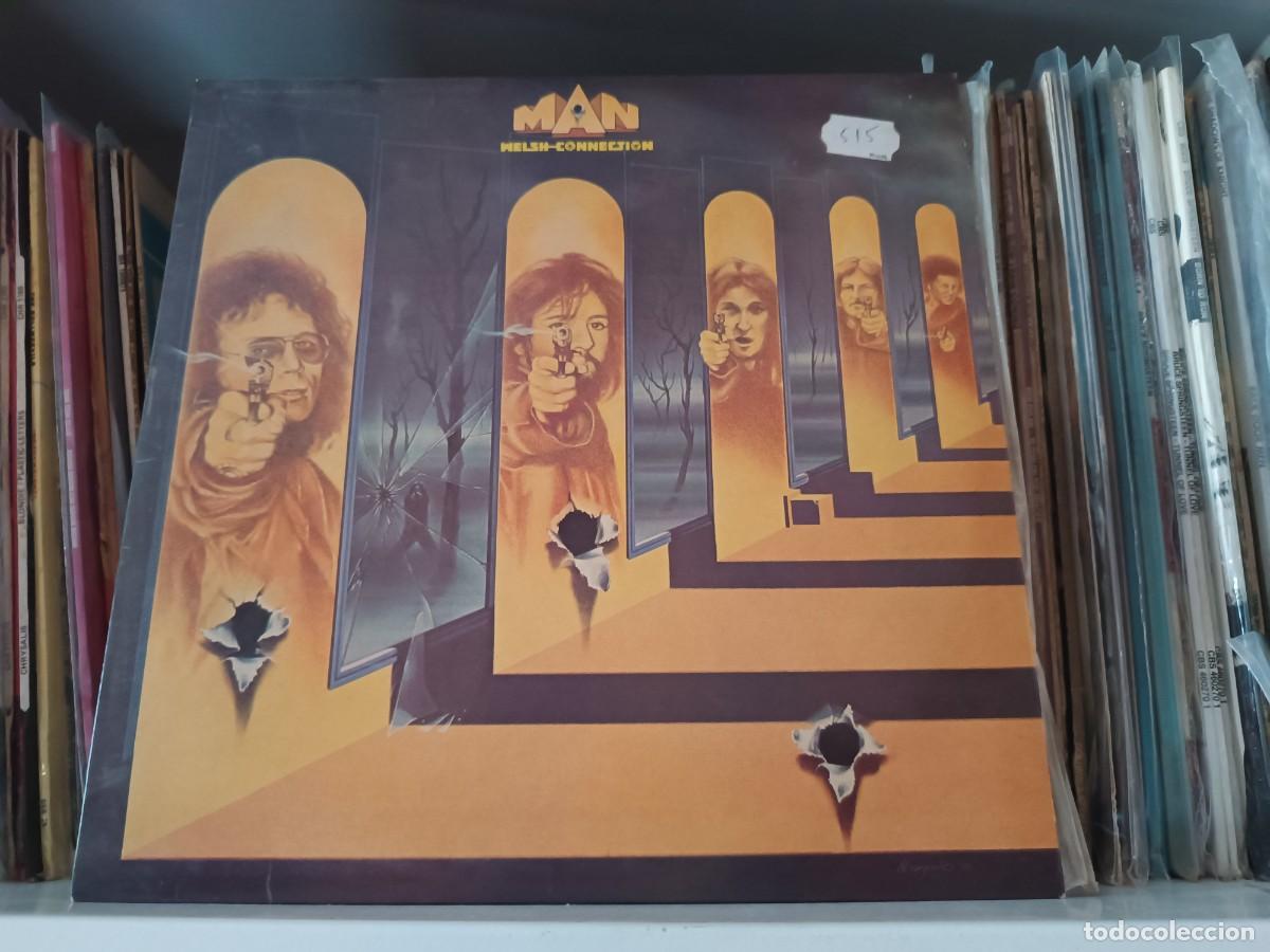 Discos de vinilo: Man &lrm;&ndash; The Welsh Connection - lp UK 1976 - Foto 1