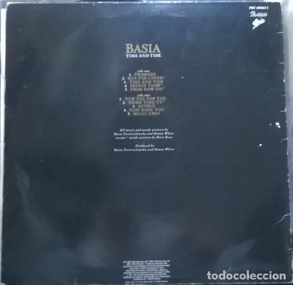 Discos de vinilo: LP Basia - Time And Tide, Spain Brown label - Foto 2