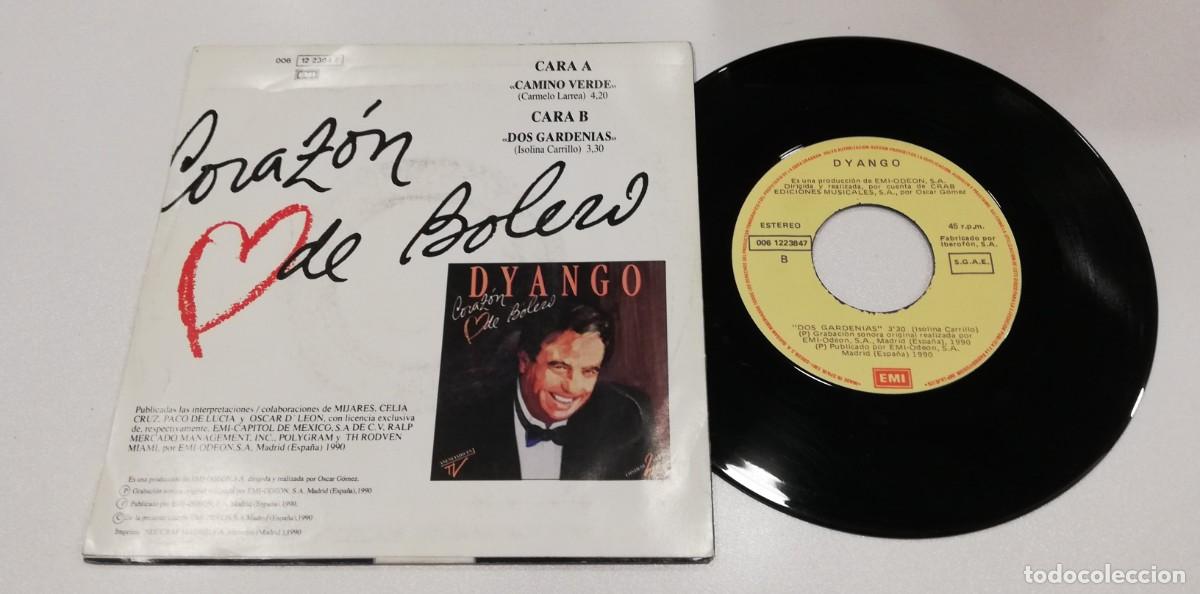 Discos de vinilo: SCO98-Dyango - Coraz&oacute;n De Bolero (7&rdquo;, Single) - Foto 2
