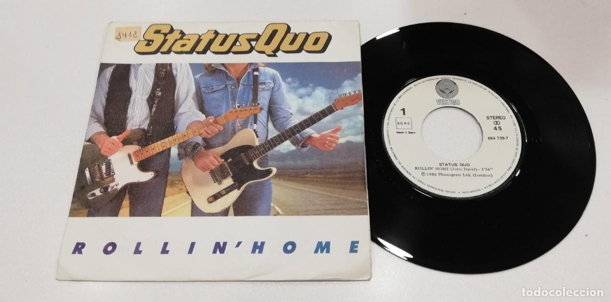 Discos de vinilo: SCO98-Status Quo - Rollin Home (7&rdquo;, Single) - Foto 1