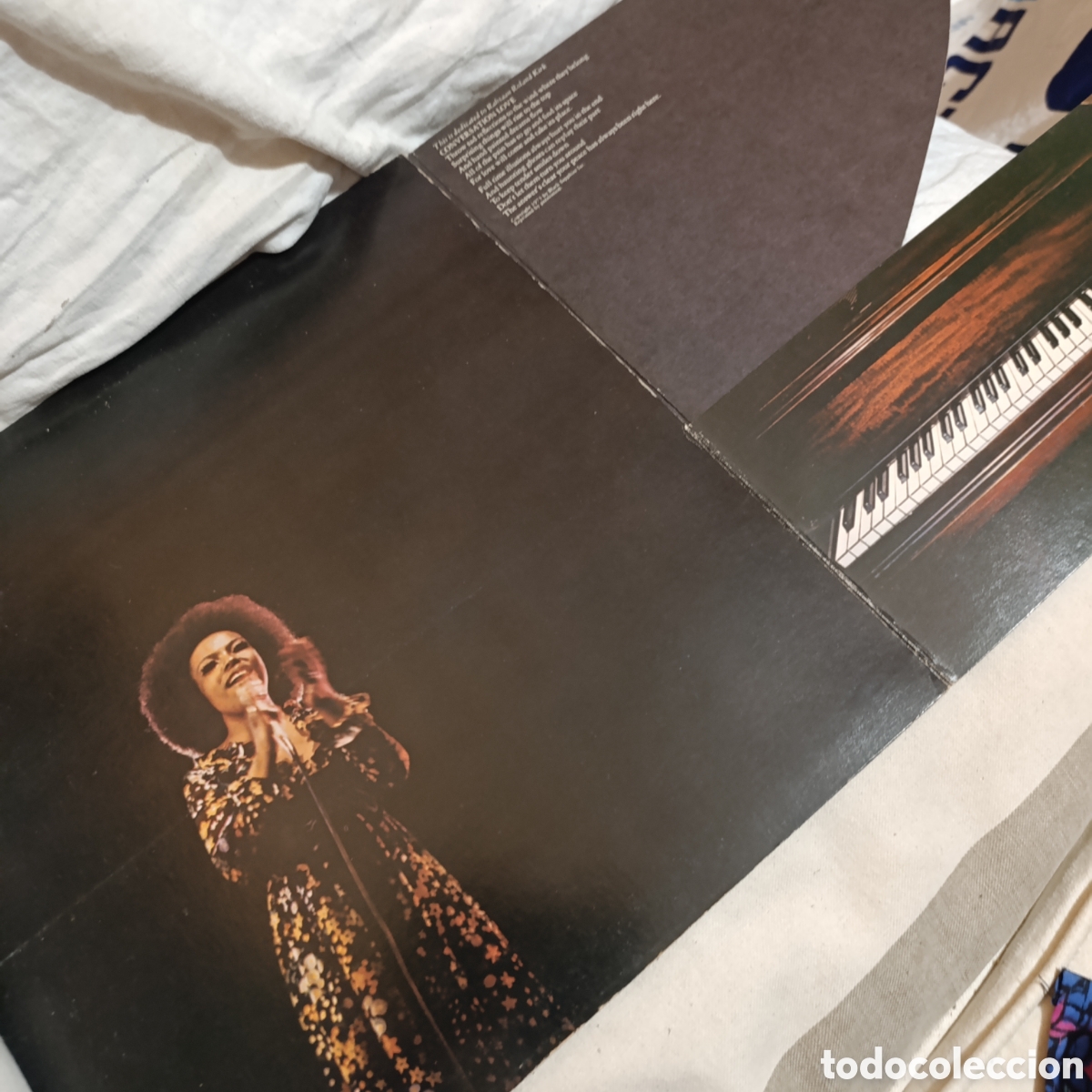 Discos de vinilo: Killing Me Softly&rdquo; de Roberta Flack, A&ntilde;o 1973,disco vinilo - Foto 4