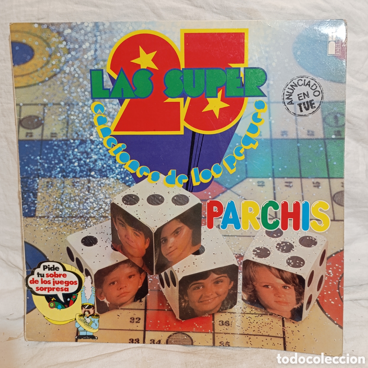 Discos de vinilo: Parchis Las 25 super canciones de los peques Doble LP - Foto 1