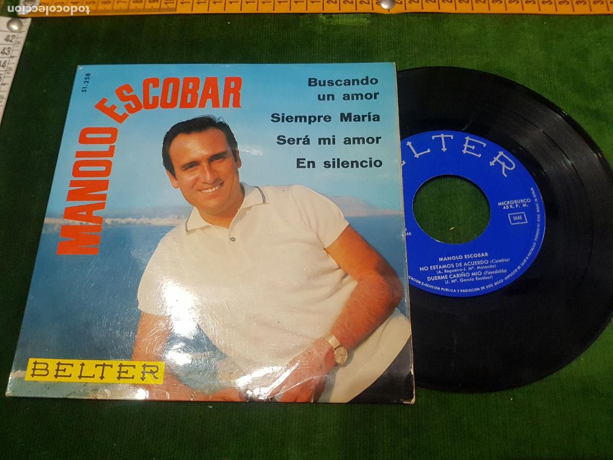 Discos de vinilo: MANOLO ESCOBAR-BELTER - Foto 1