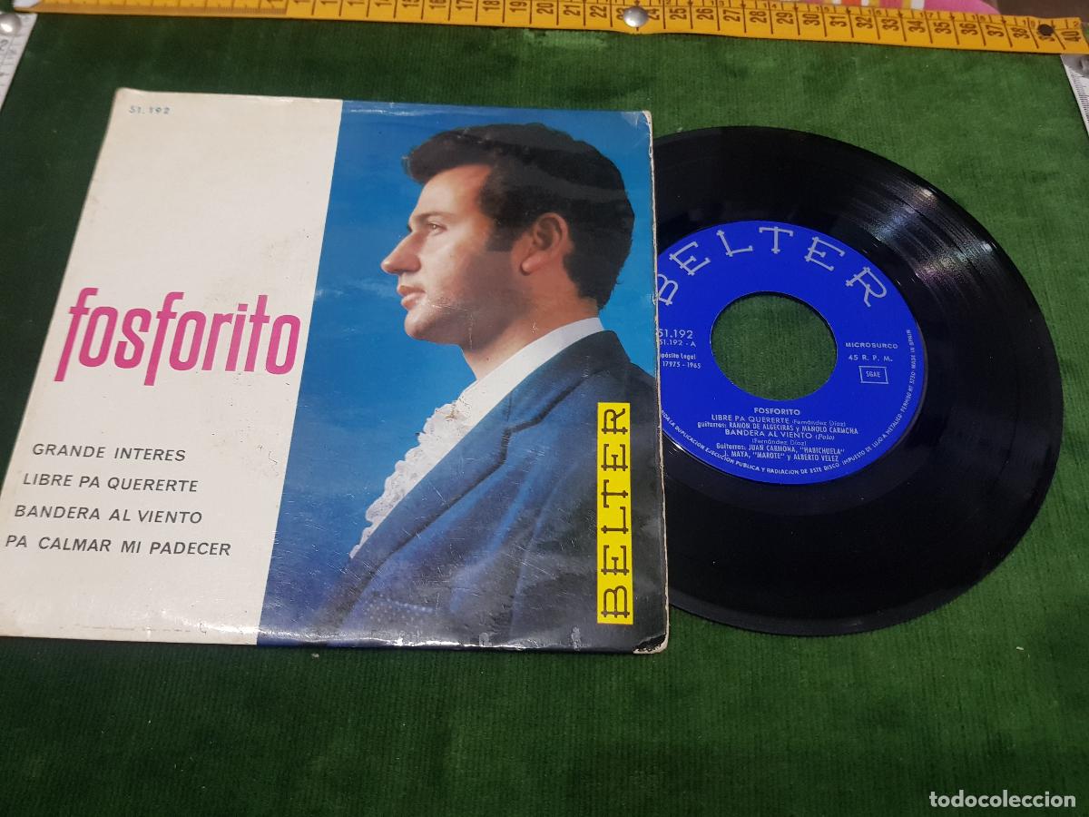 Discos de vinilo: FOSFORITO -LIBRE PA QUERERTE - Foto 1