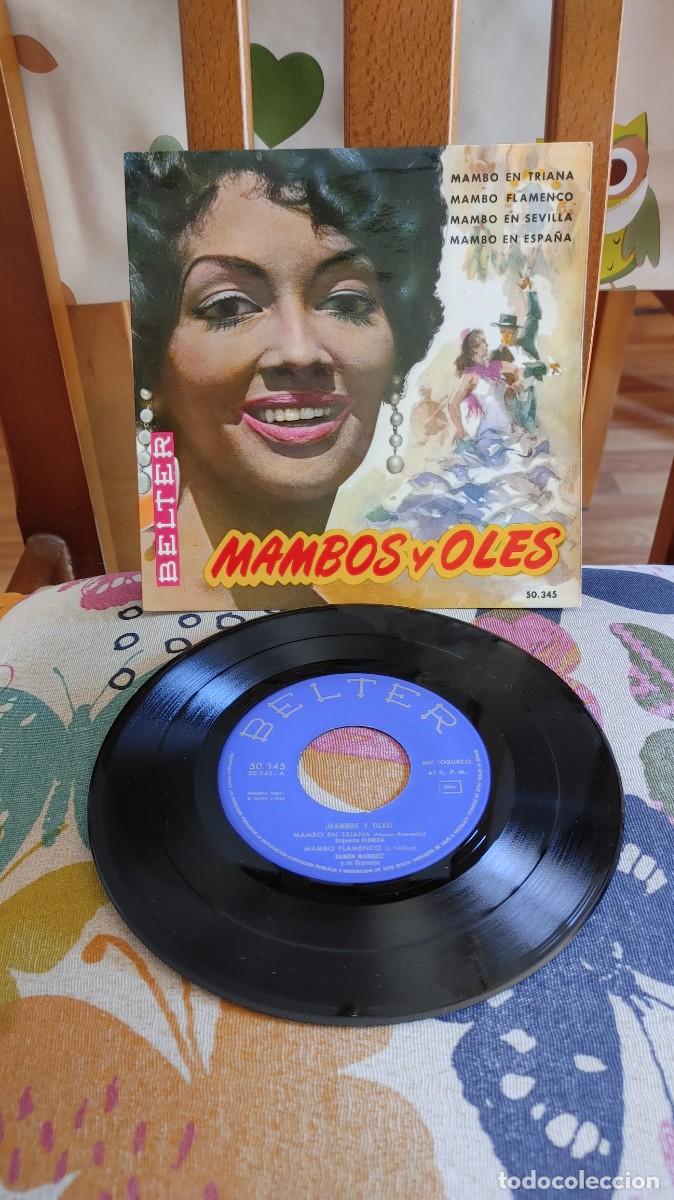 Discos de vinilo: MAMBOS Y OLES-EP MAMBO EN TRIANA +3 - Foto 1