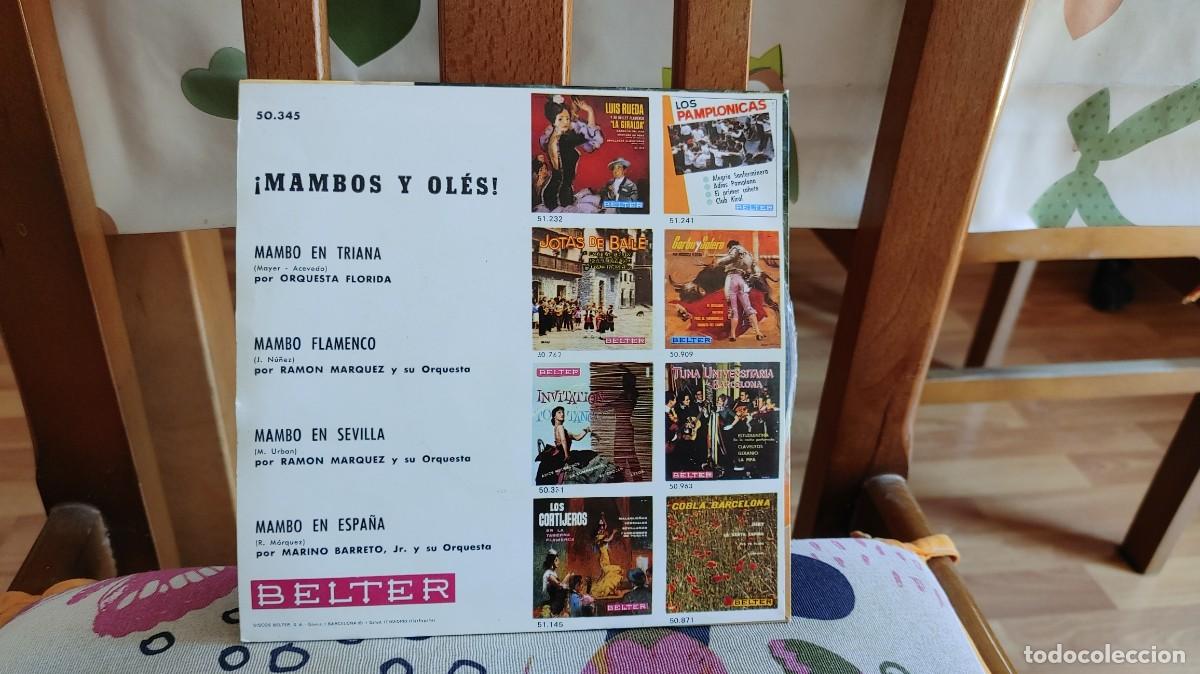 Discos de vinilo: MAMBOS Y OLES-EP MAMBO EN TRIANA +3 - Foto 2