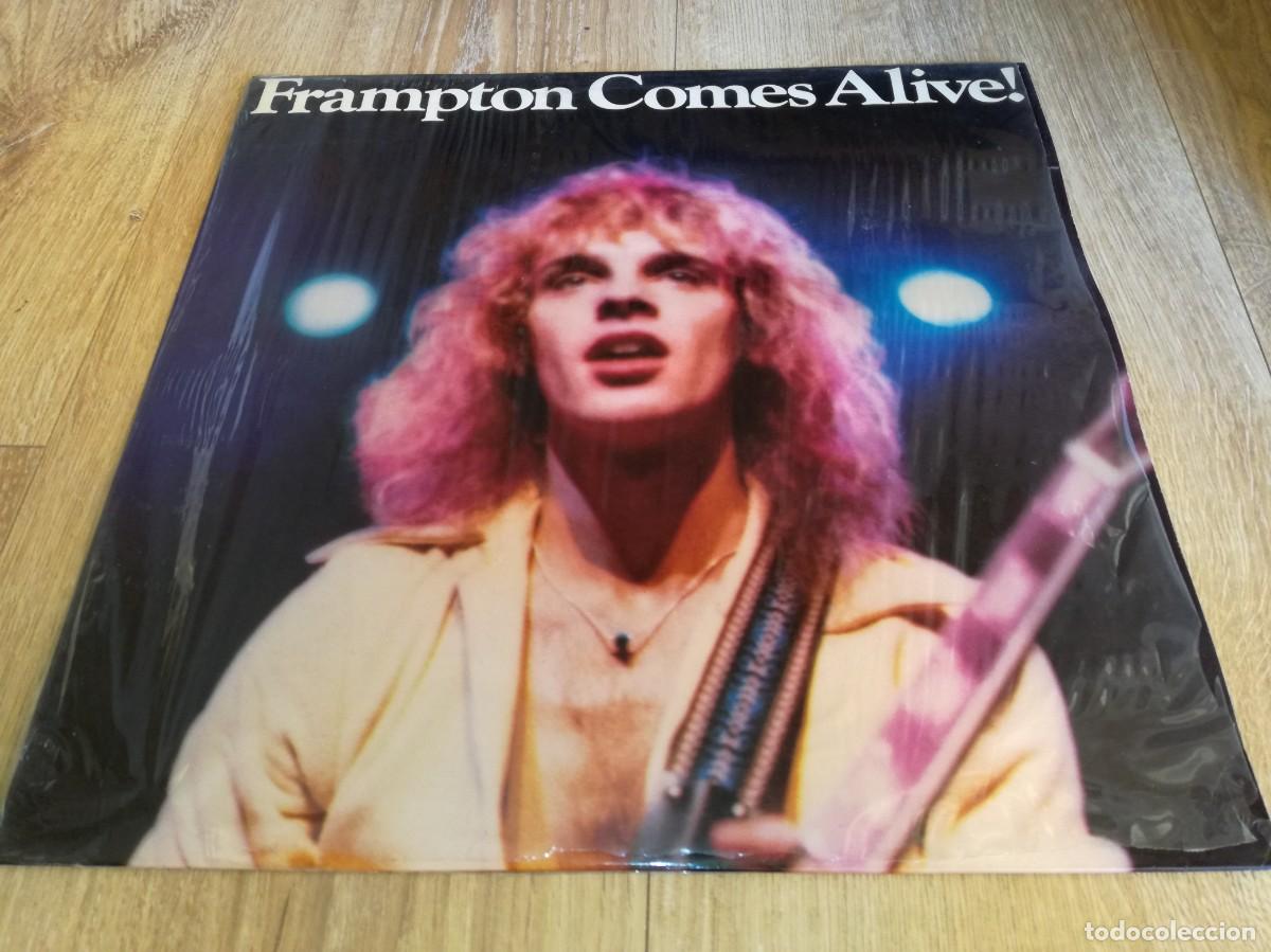 Discos de vinilo: PETER FRAMPTON-COMES ALIVE!-EDICI&Oacute;N ESPA&Ntilde;OLA-CON PARTE DEL PRECINTO ORIGINAL - Foto 1