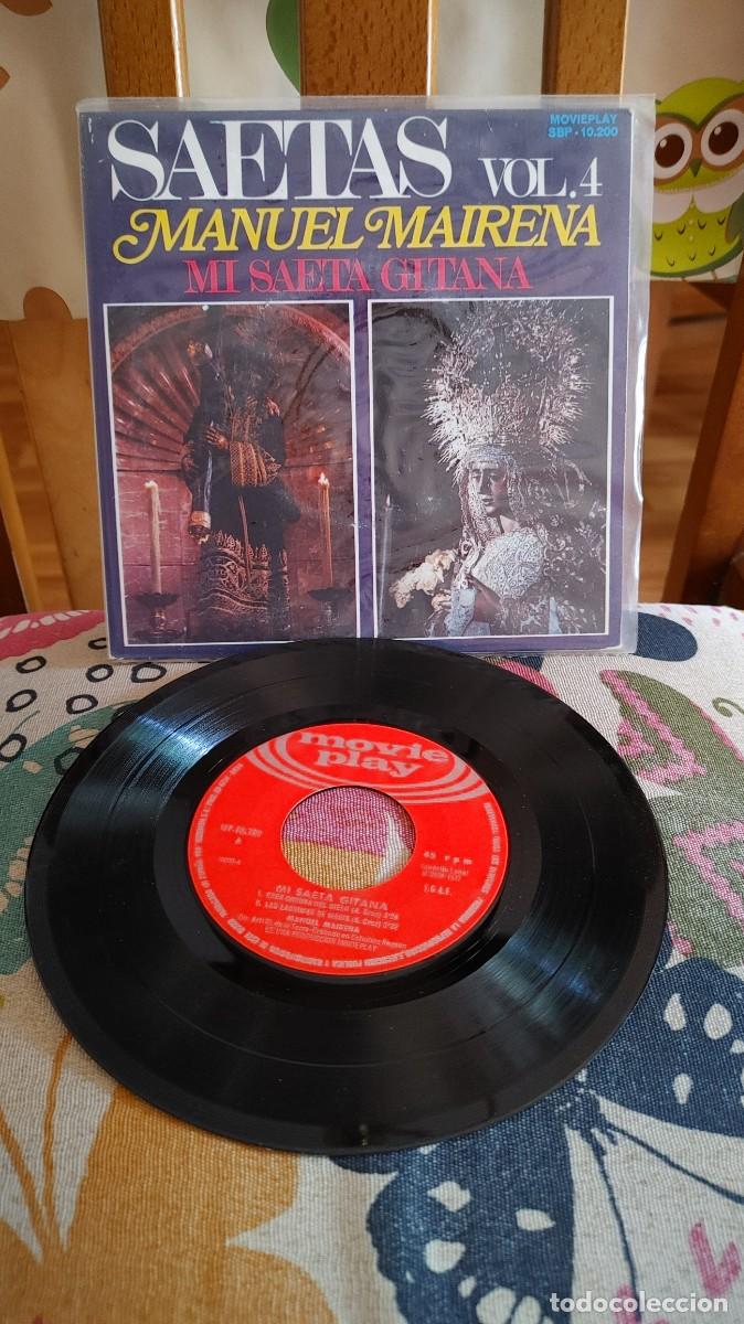 Discos de vinilo: MANUEL MAIRENA-EP SAETAS-NUEVO - Foto 1