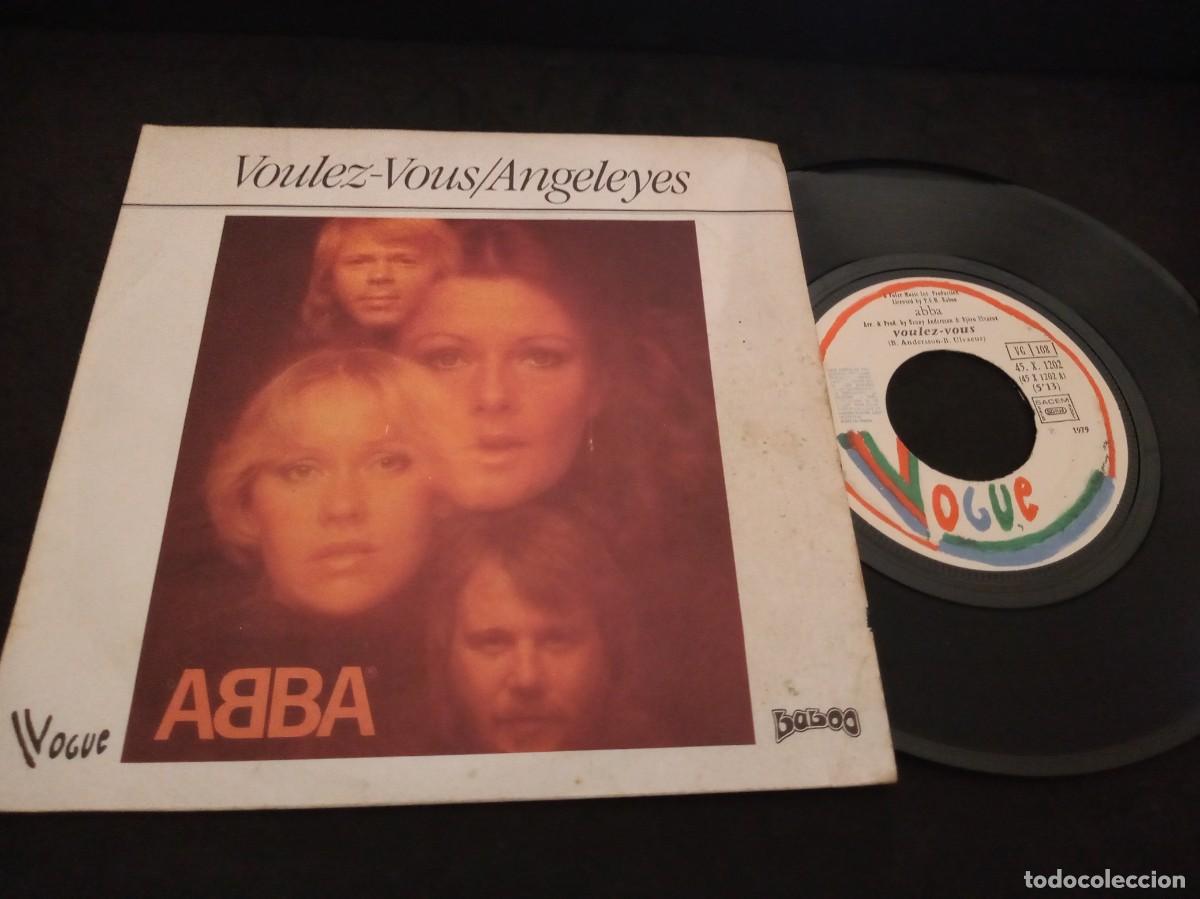 Discos de vinilo: ABBA - VOULEZ VOUS - SINGLE EDICI&Oacute;N FRANCIA. - Foto 1