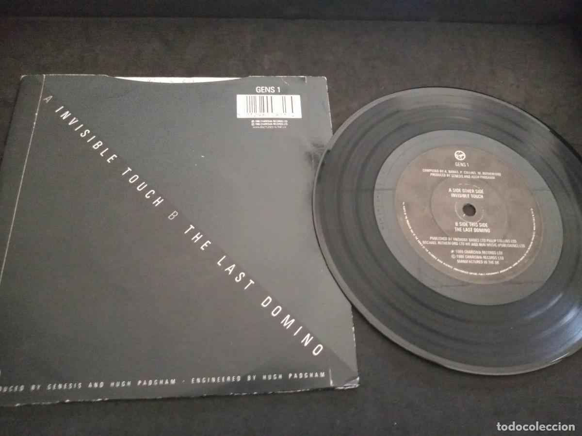 Discos de vinilo: GENESIS - INVISIBLE TOUCH - SINGLE. - Foto 2