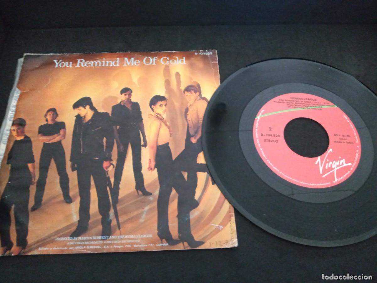 Discos de vinilo: THE HUMAN LEAGUE - MIRROR MAN - SINGLE. - Foto 2
