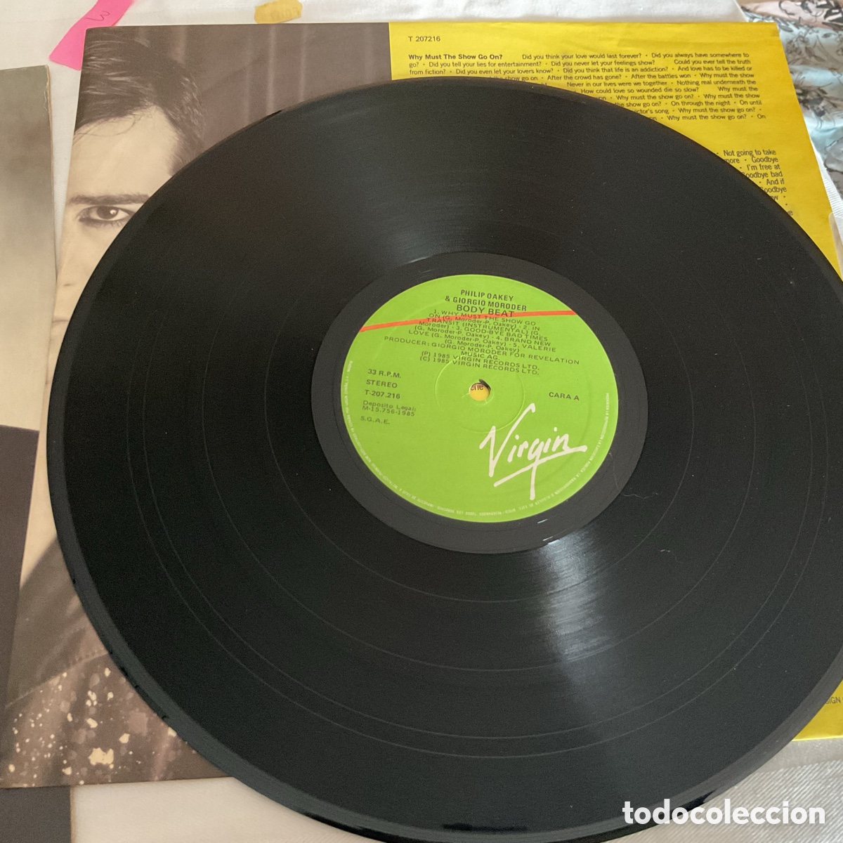 Discos de vinilo: PHILIP OAKEY & GIORGIO - Foto 2