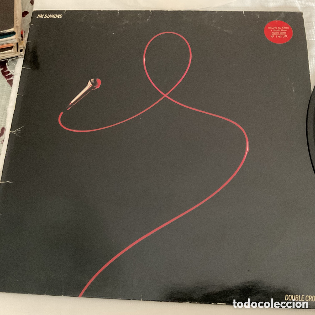 Discos de vinilo: Disco JIM DIAMOND DOUBLE - Foto 2
