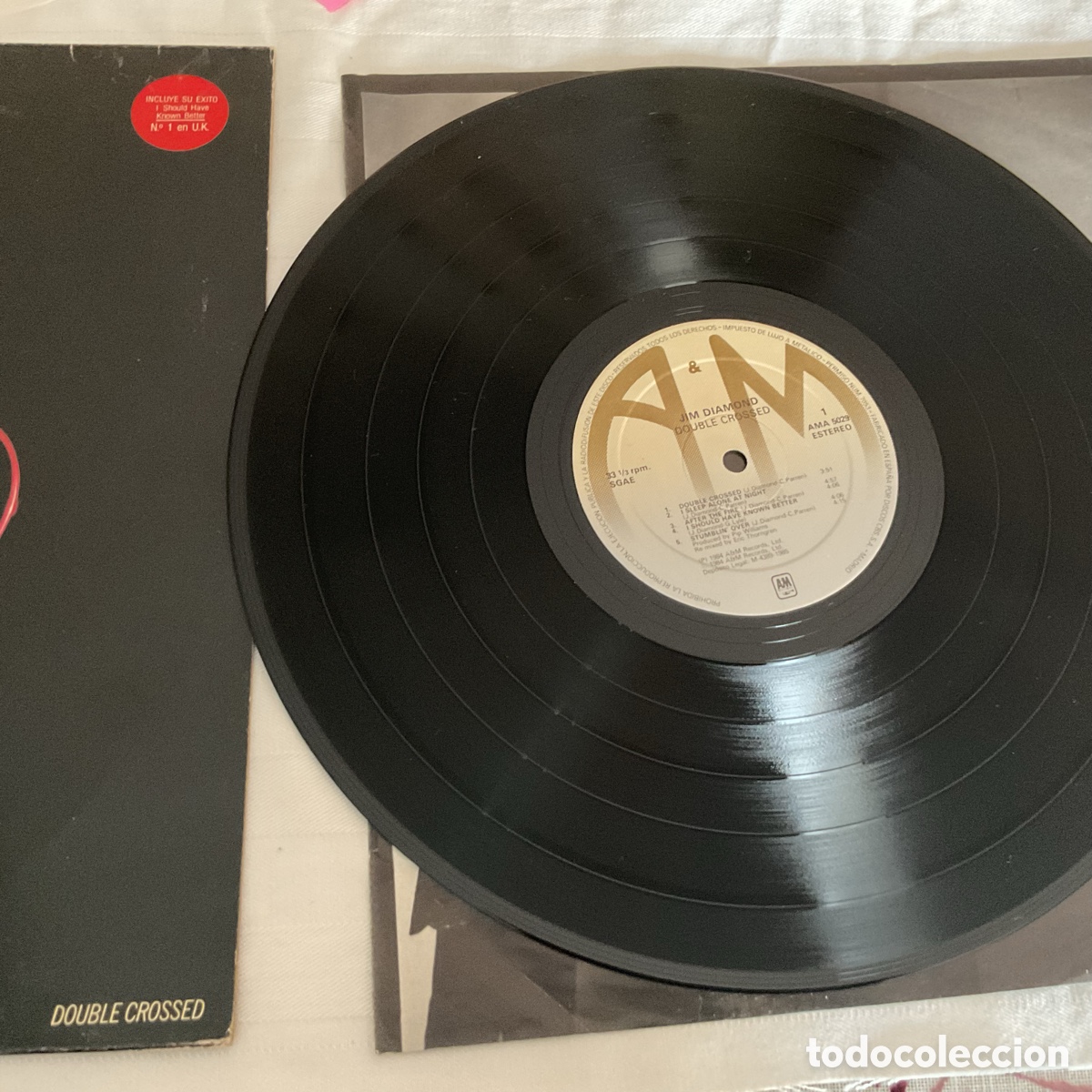 Discos de vinilo: Disco JIM DIAMOND DOUBLE - Foto 1