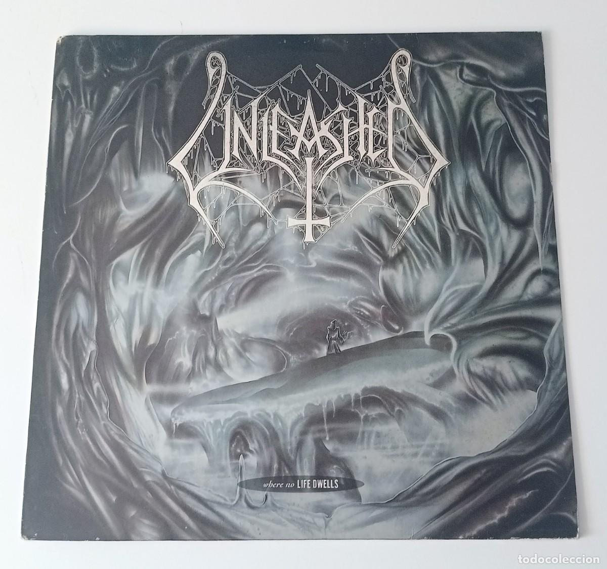 Discos de vinilo: LP UNLEASHED - WHERE NO LIFE DWELLS - Foto 1
