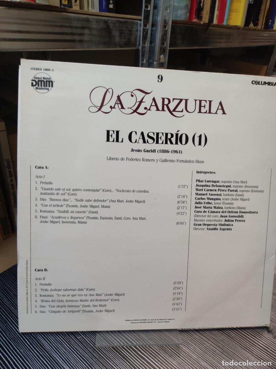 Discos de vinilo: EL CASERIO 1 LA ZARZUELA - Foto 2