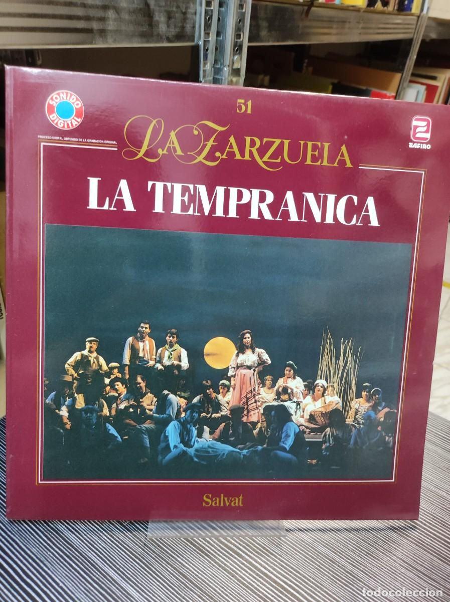 Discos de vinilo: LA ZARZUELA LA TEMPRANICA - Foto 1