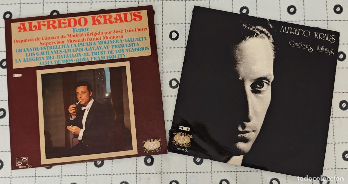 Discos de vinilo: 2 DISCOS (LP) ALFREDO KRAUS - Foto 1