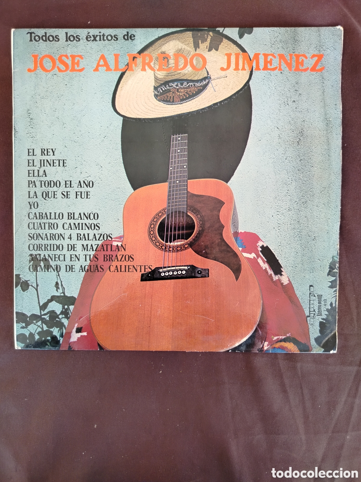 Discos de vinilo: Jos&eacute; Alfredo Jim&eacute;nez LP - Foto 1
