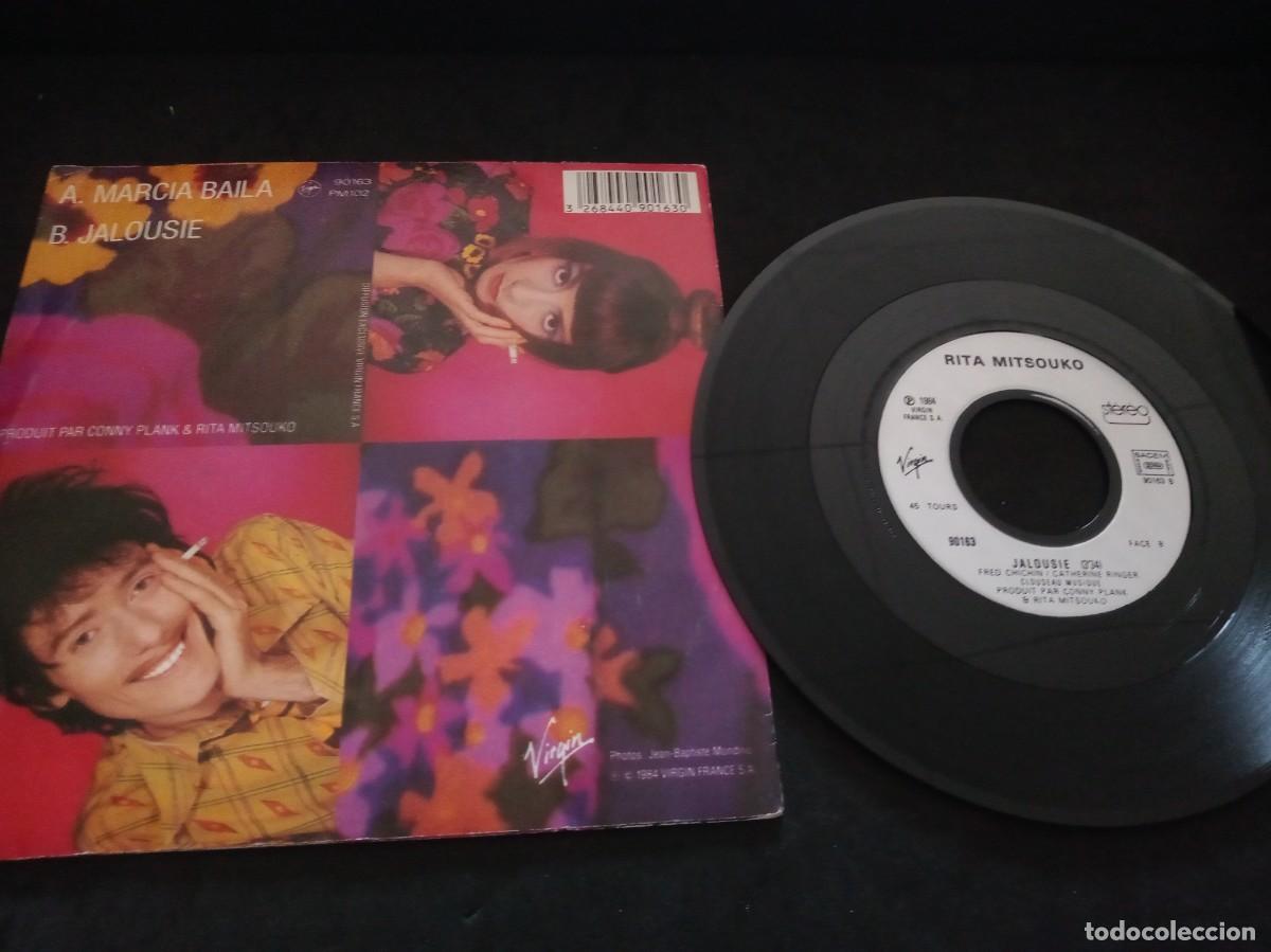 Discos de vinilo: RITA MITSOUKO - MARCIA BAILA - SINGLE. - Foto 2