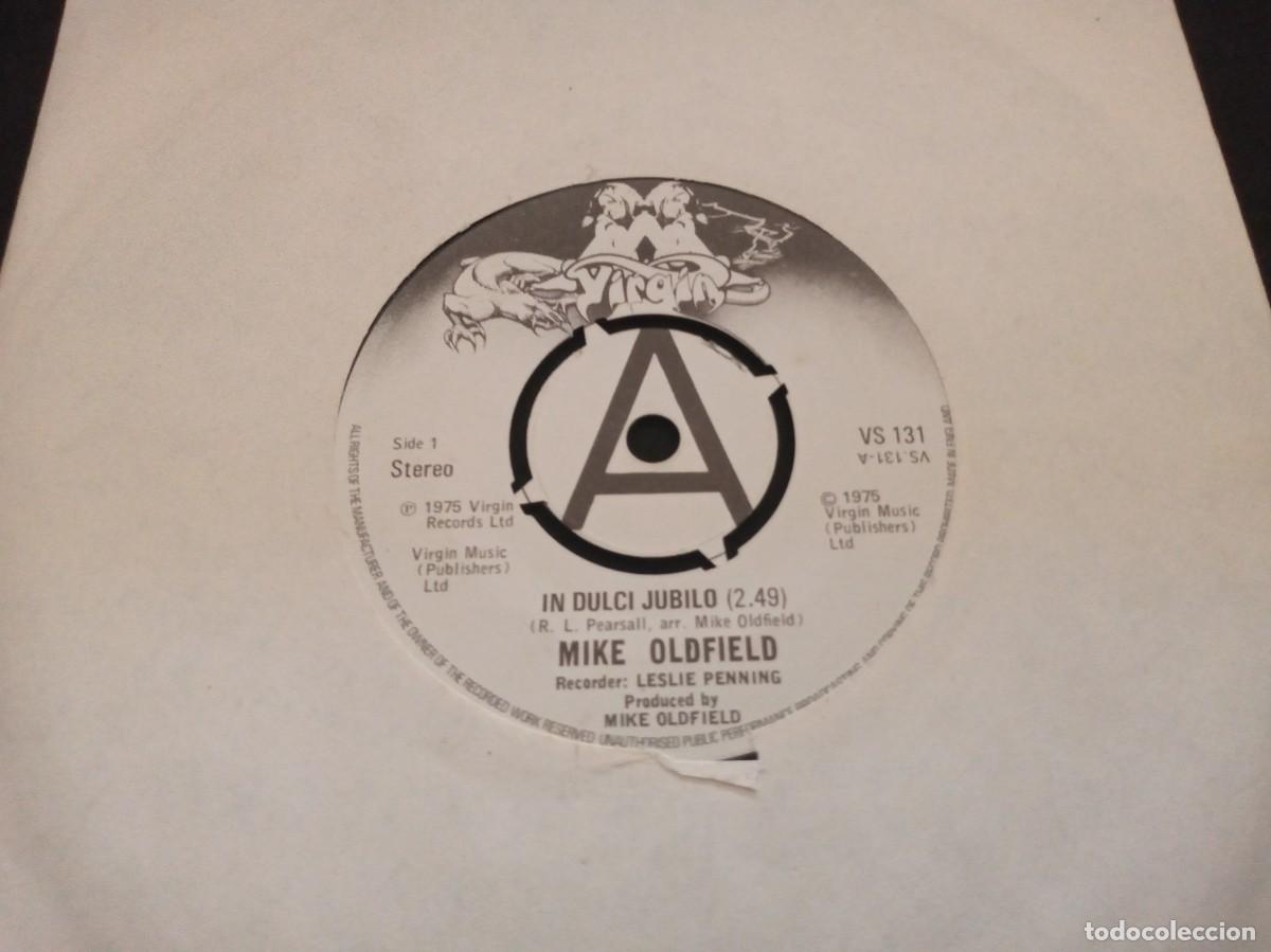 Discos de vinilo: MIKE OLDFIELD - IN DULCI JUBILO - SINGLE . - Foto 1
