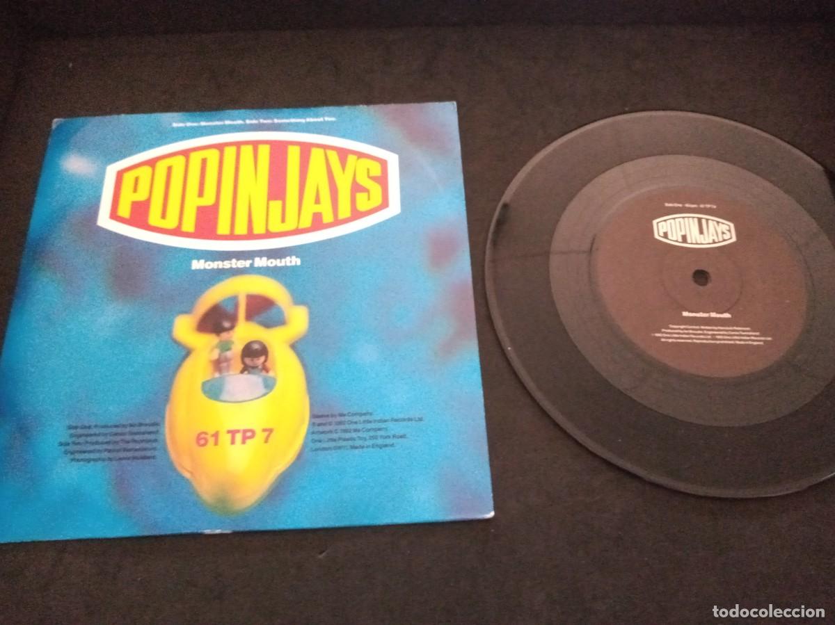 Discos de vinilo: POPINJAYS - MONSTER MOUTH - SINGLE. - Foto 1