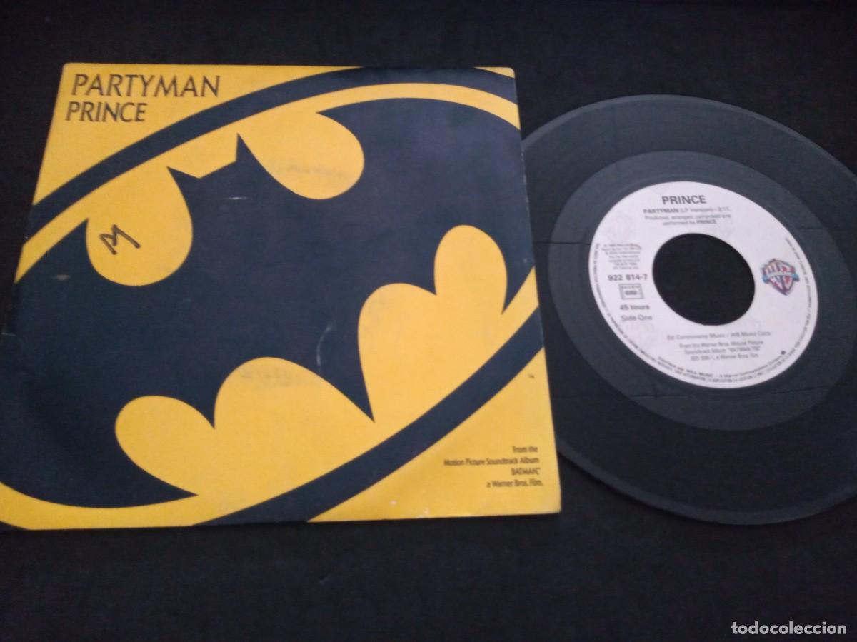Discos de vinilo: PRINCE - PARTY MAN- SINGLE. - Foto 1
