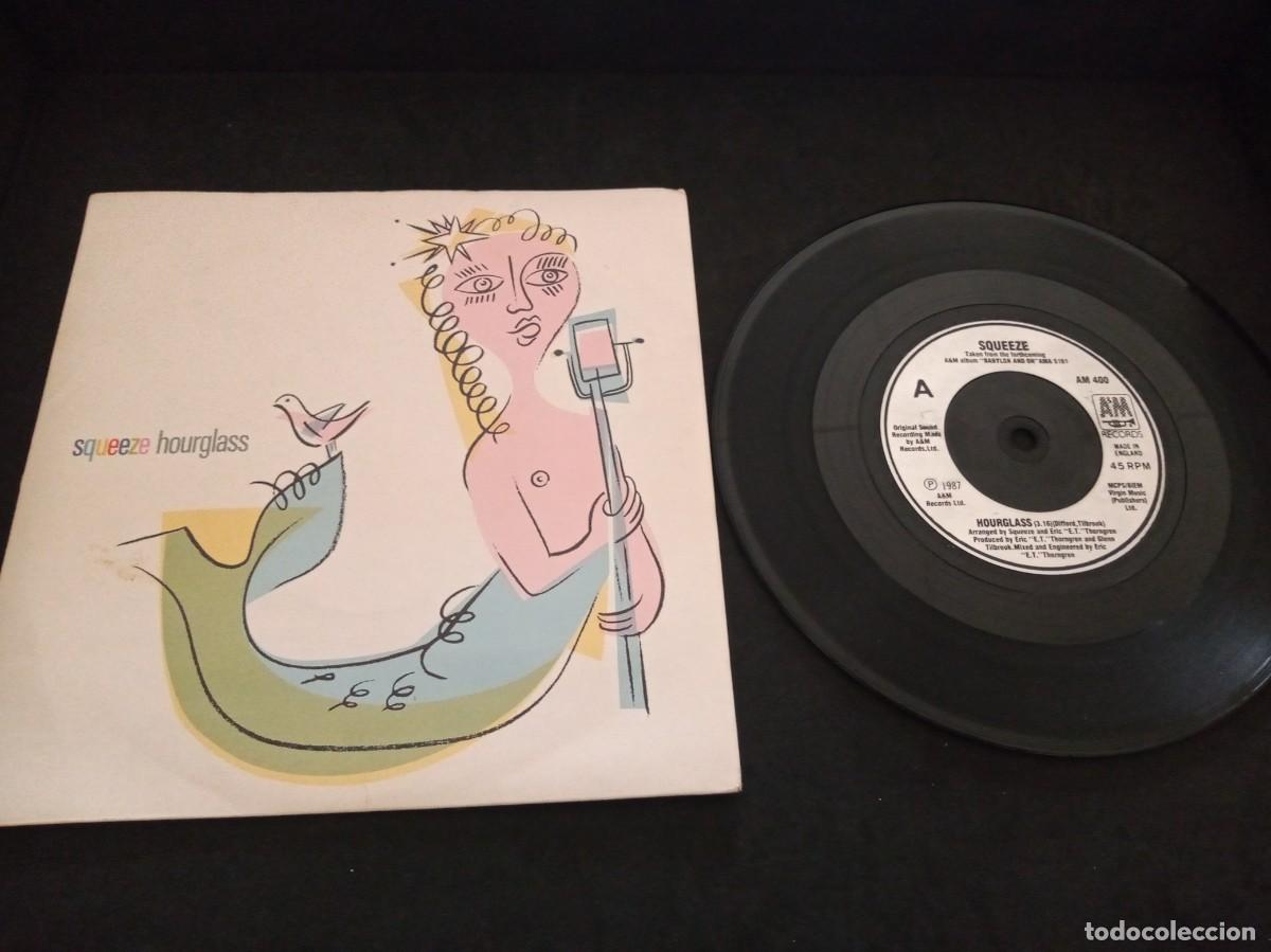 Discos de vinilo: SQUEEZE - HOURGLASS - SINGLE. - Foto 1
