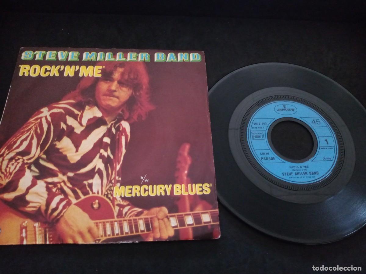Discos de vinilo: STEVE MILLER BAND - ROCKNME - SINGLE. - Foto 1