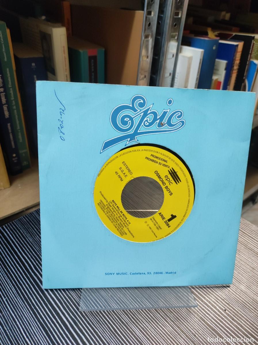 Discos de vinilo: OSMOND BOYS BOYS WILL BE BOYS - Foto 1