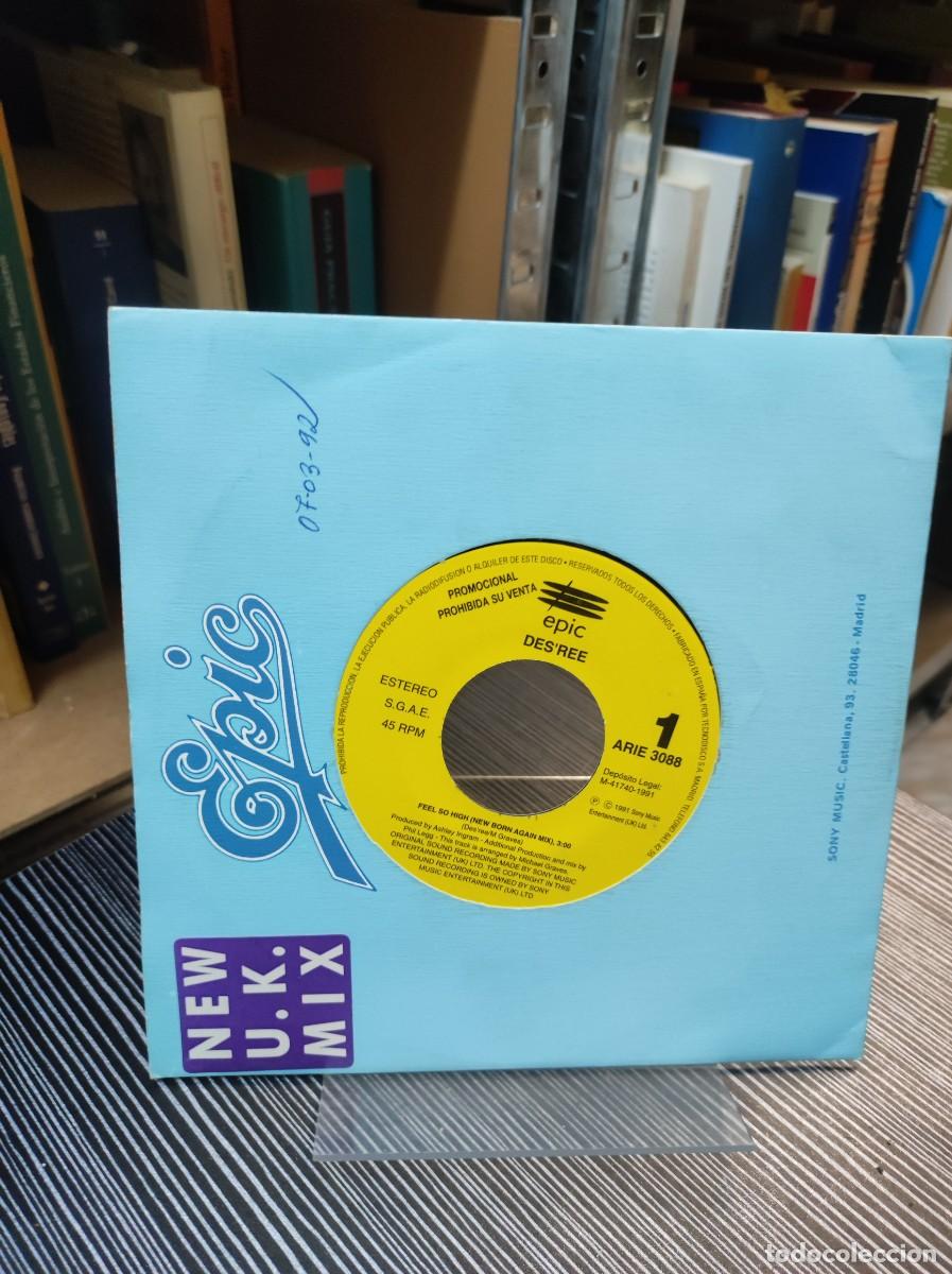 Discos de vinilo: DESREE FEEL SO HIGH (NEW BORN AGAIN MIX) - Foto 1