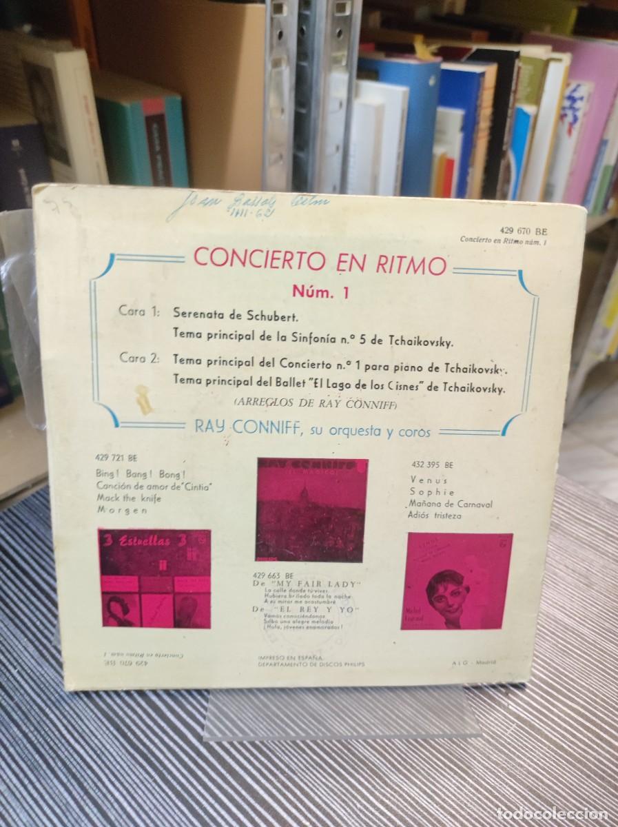 Discos de vinilo: Ray Conniff, Su Orquesta Y Coros &ndash; Concierto En Ritmo N.&ordm; 1 - Foto 2