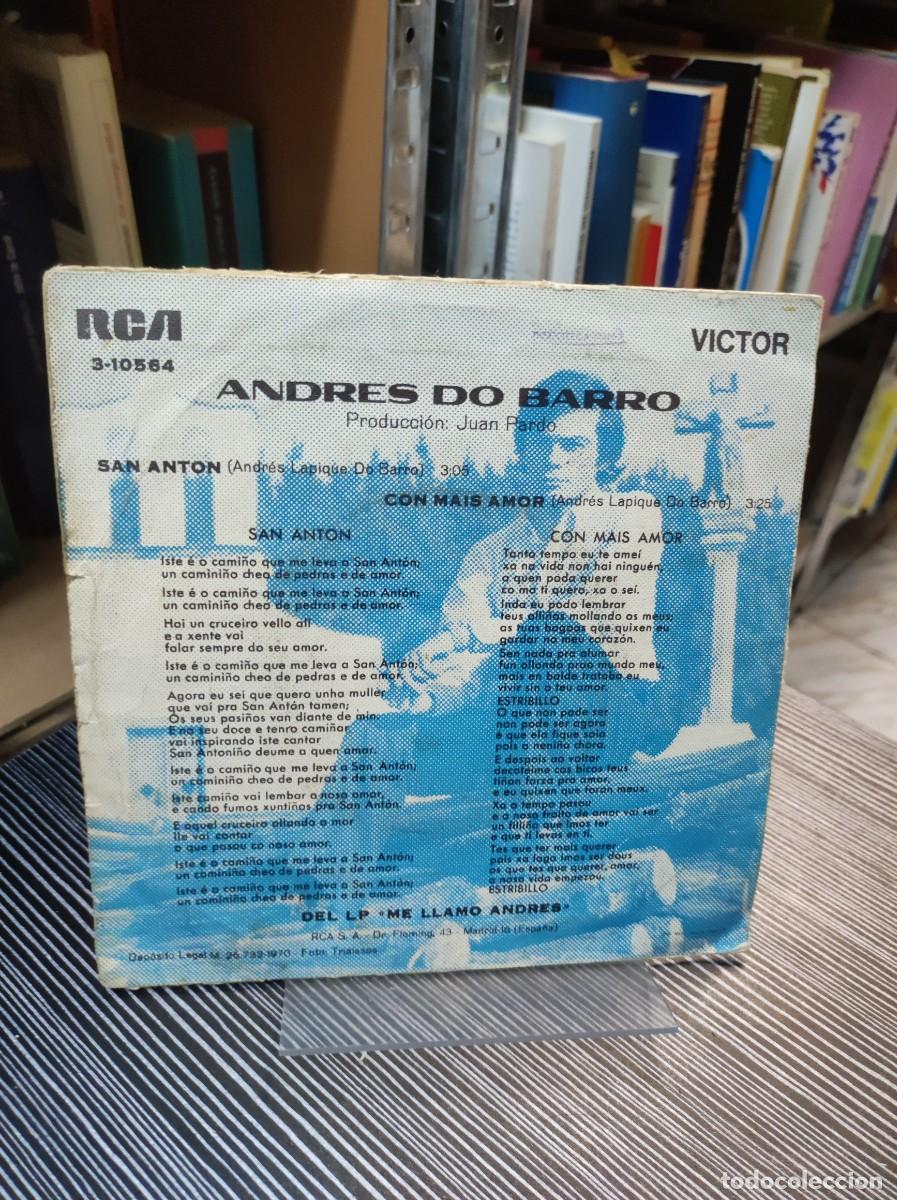 Discos de vinilo: Andres Do Barro &ndash; San Anton - Foto 2