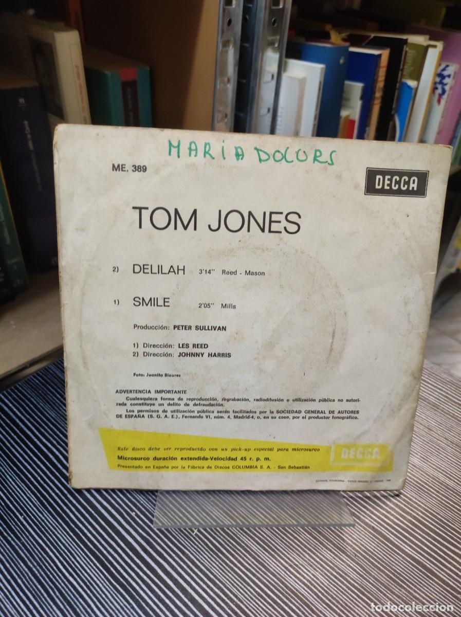 Discos de vinilo: Tom Jones &ndash; Delilah . - Foto 2
