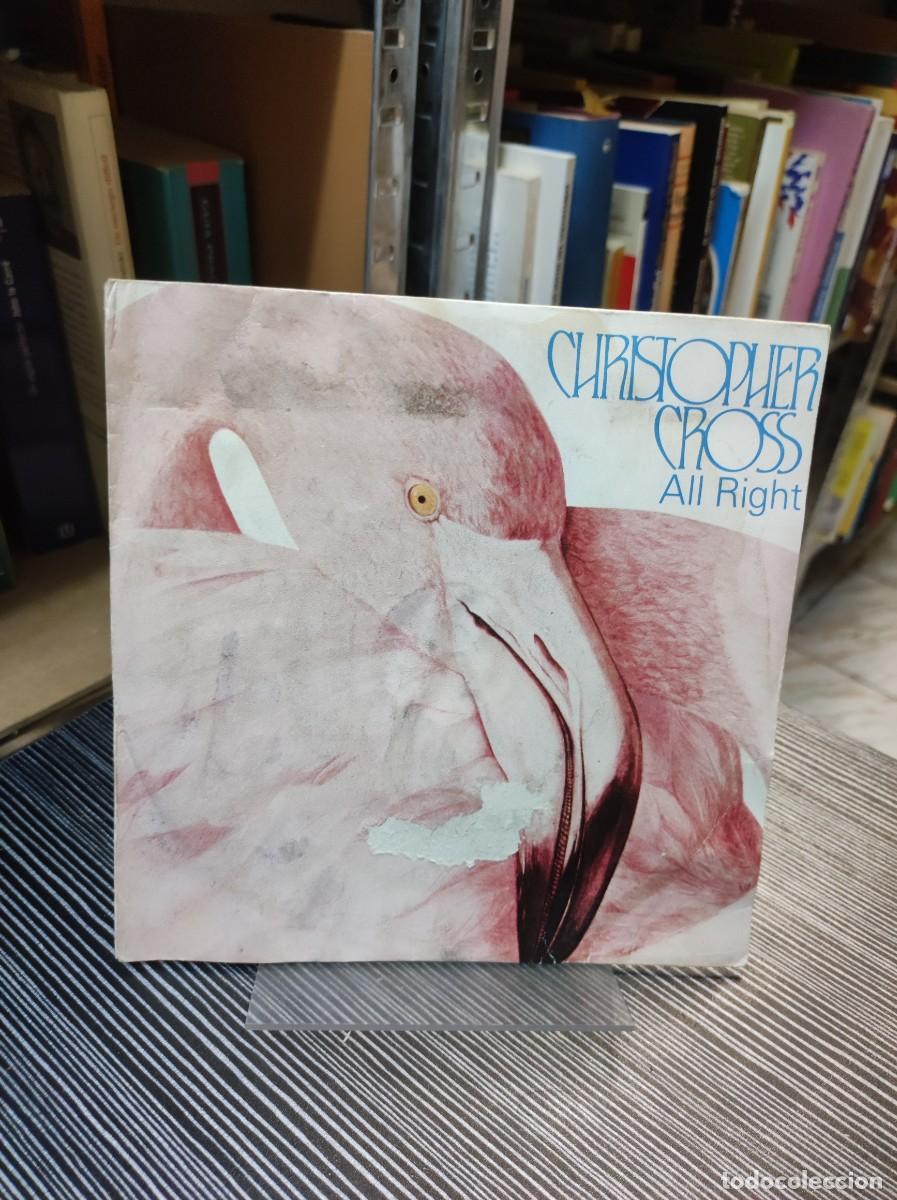 Discos de vinilo: Christopher Cross &ndash; All Right (VER PORTADA) - Foto 1