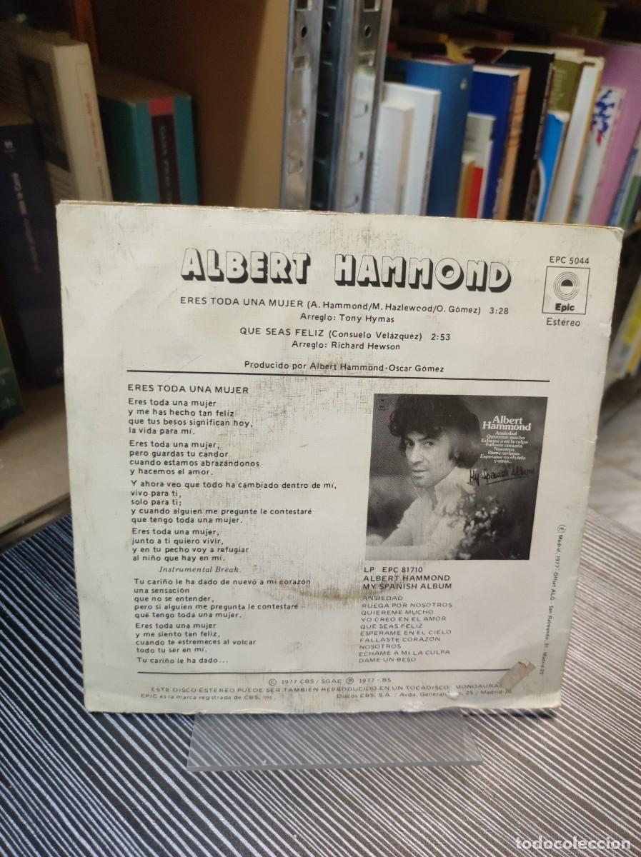 Discos de vinilo: Albert Hammond &ndash; Eres Toda Una Mujer - Foto 2
