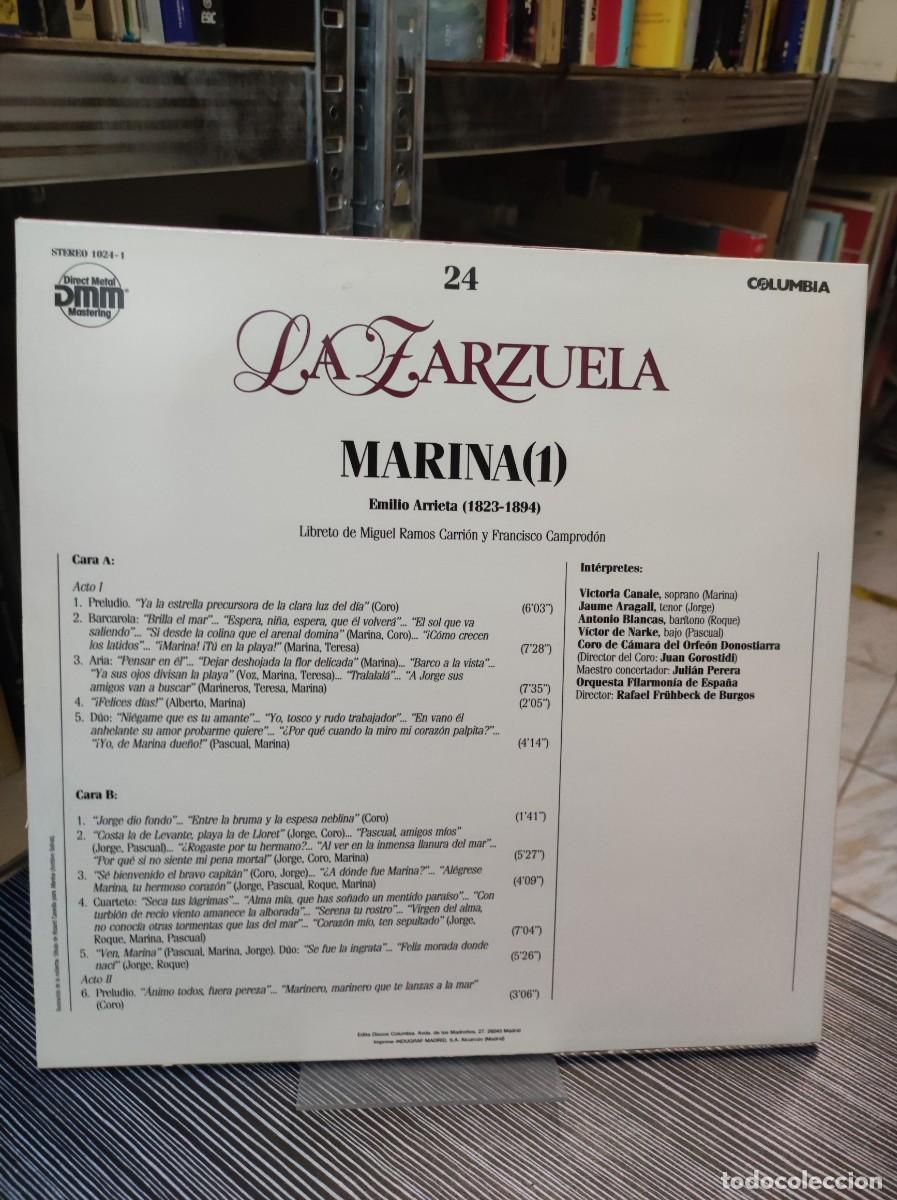 Discos de vinilo: LA ZARZUELA MARINA (1) - Foto 2