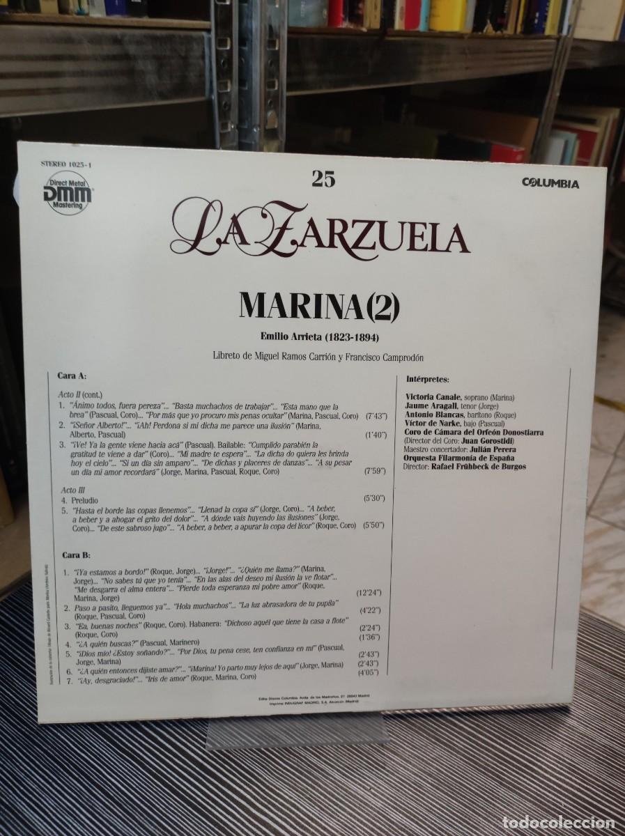 Discos de vinilo: LA ZARZUELA MARINA (2) - Foto 2