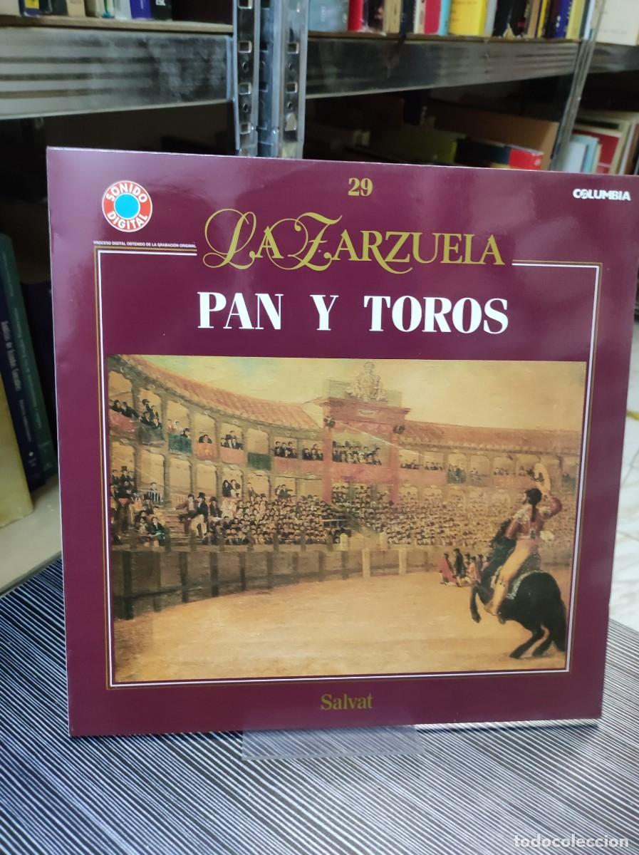 Discos de vinilo: LA ZARZUELA PAN Y TOROS - Foto 1