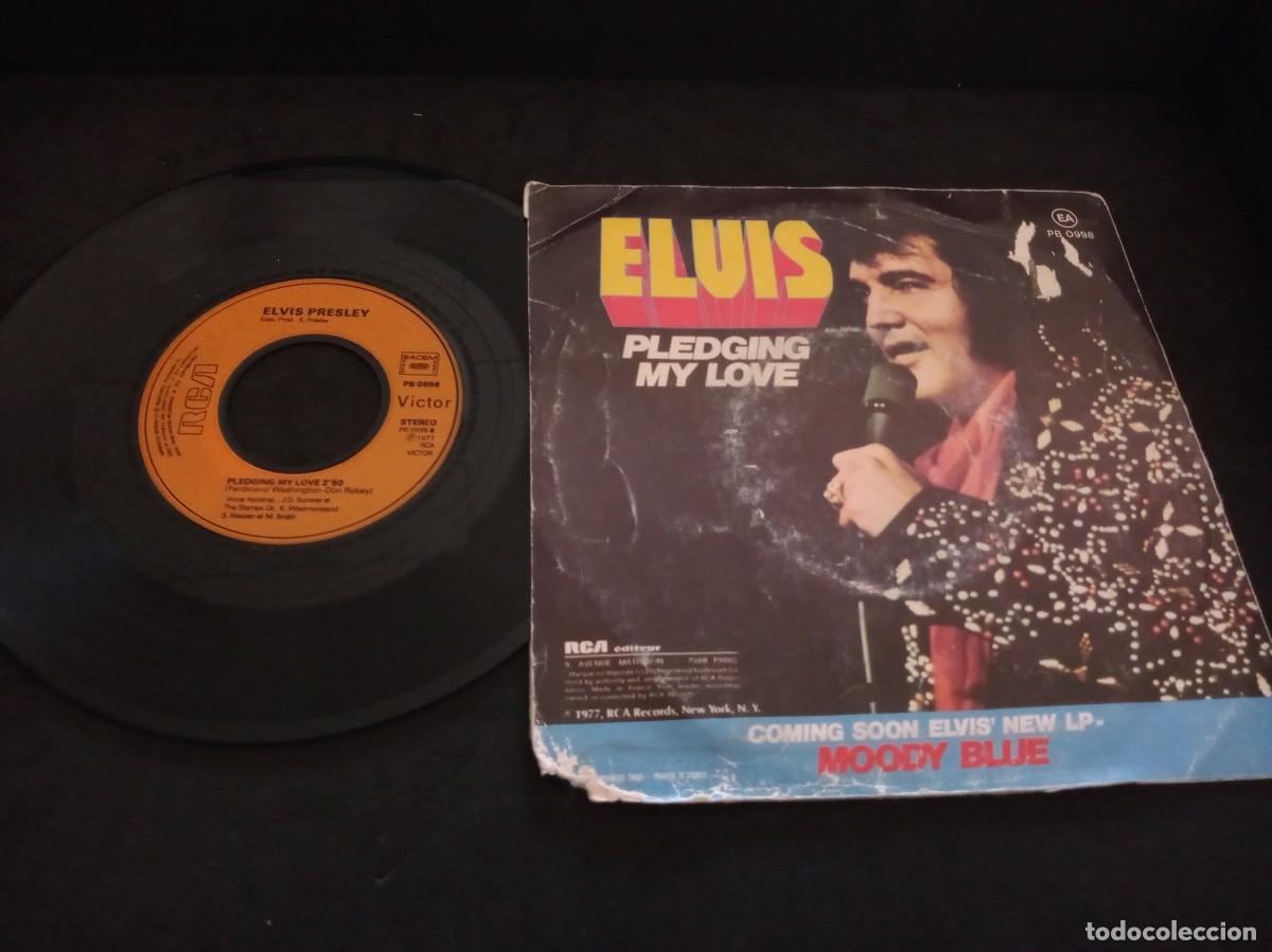 Discos de vinilo: ELVIS PRESLEY - WAY DOWN - SINGLE - Foto 2