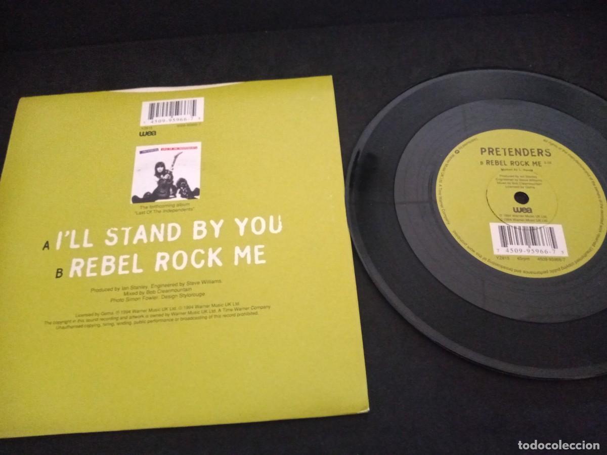 Discos de vinilo: PRETENDERS - ILL STAND BY YOU - SINGLE - Foto 2