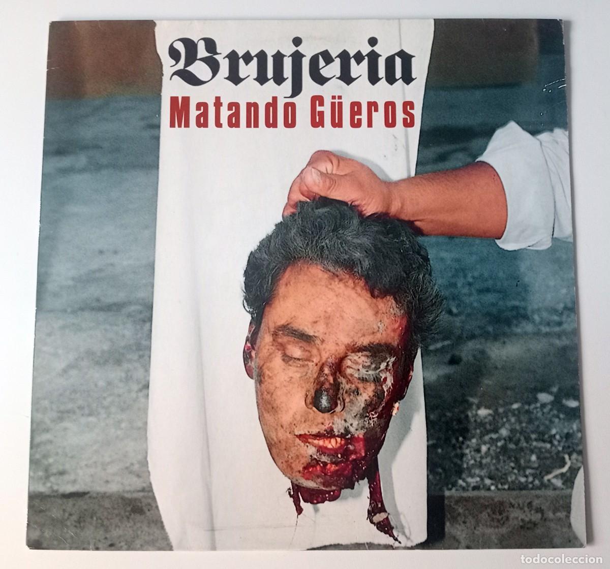 Discos de vinilo: LP BRUJERIA - MATANDO G&Uuml;EROS - Foto 1