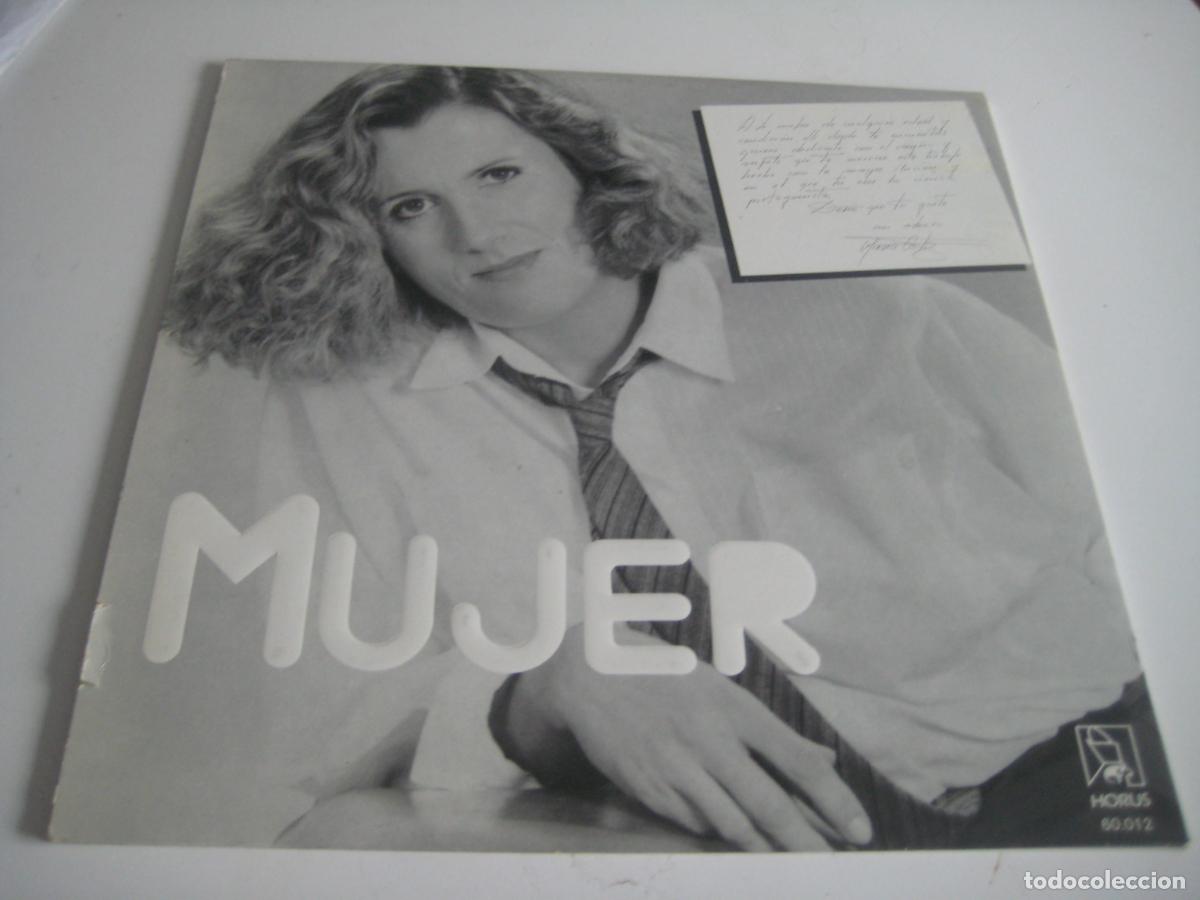 Discos de vinilo: Maria Ostiz - Mujer LP 1987 - Foto 2