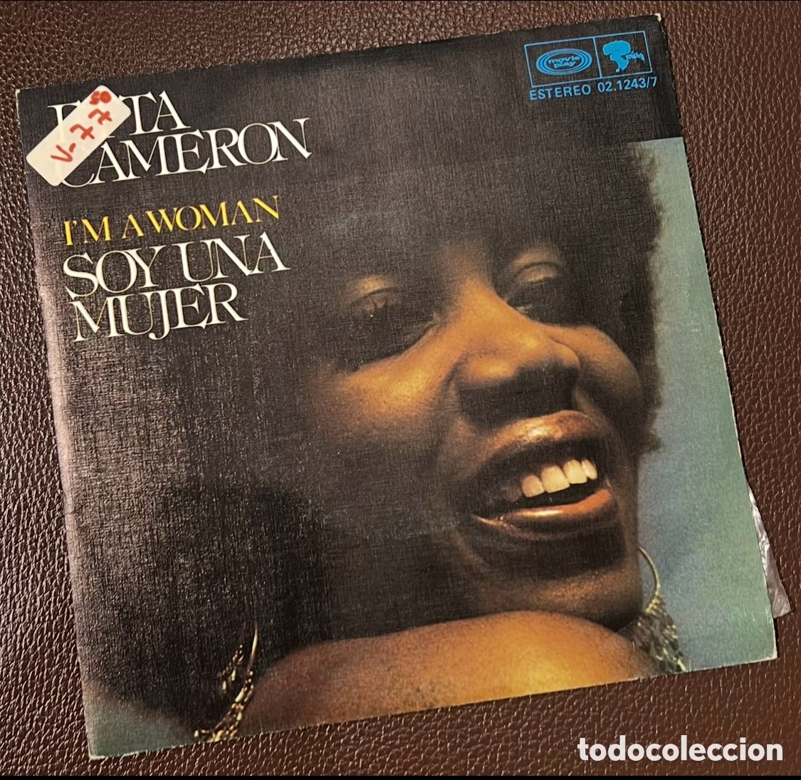 Discos de vinilo: Disco Vinilo Single. Etta Cameron. &ldquo;Soy una mujer&rdquo;. 1977. - Foto 1