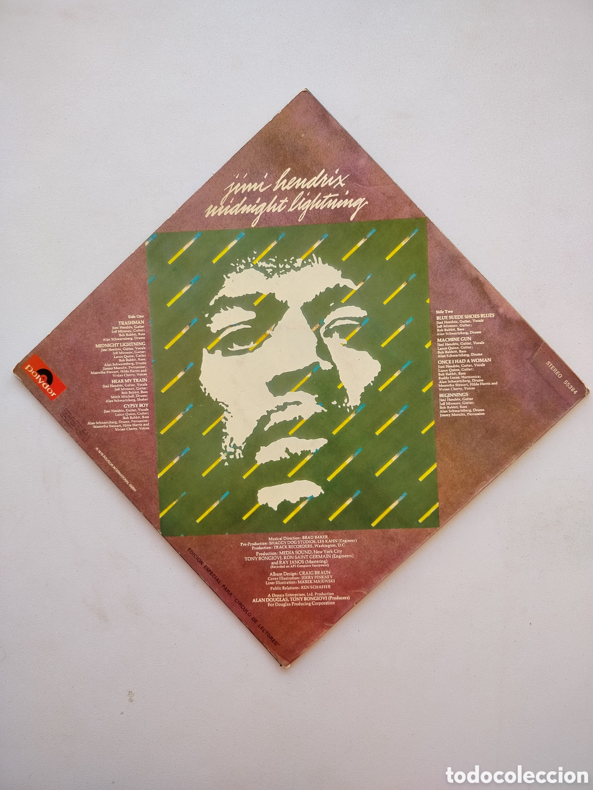 Discos de vinilo: Jimi Hendrix Midnight Lightning LP - Foto 2